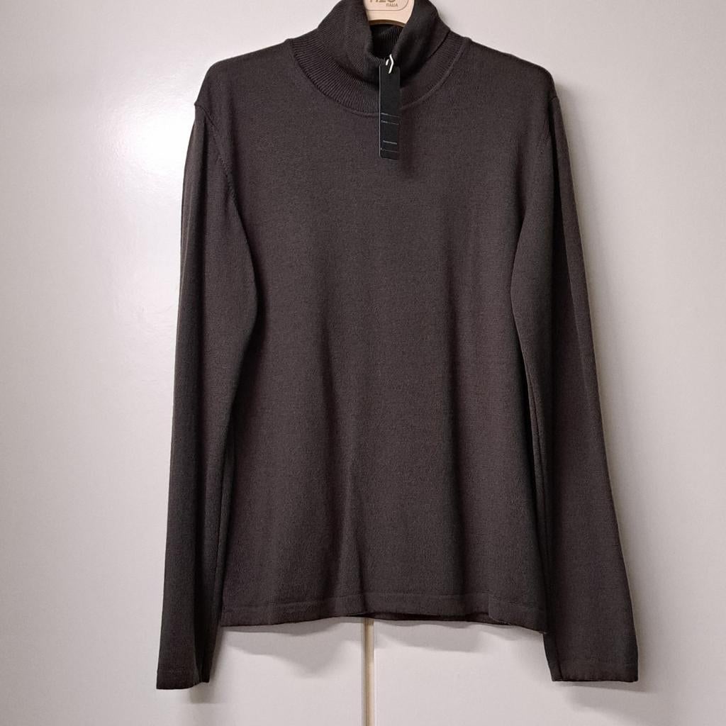 Liola  100% ultra fijne merino wollen pull 42 Nieuw, Kleding | Dames, Ophalen of Verzenden, Bruin