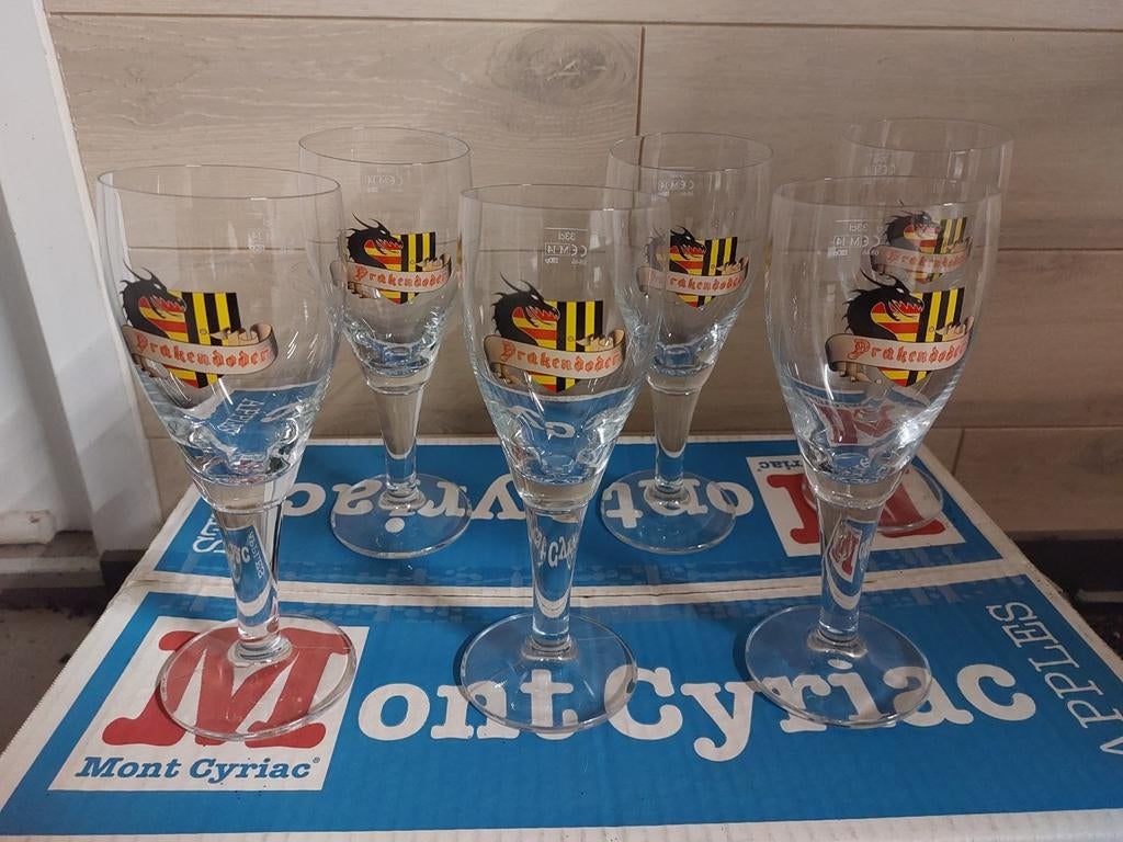Drakendoder bierglazen brouwerij Cornelissen, Ophalen of Verzenden, Zo goed als nieuw, Bierglas