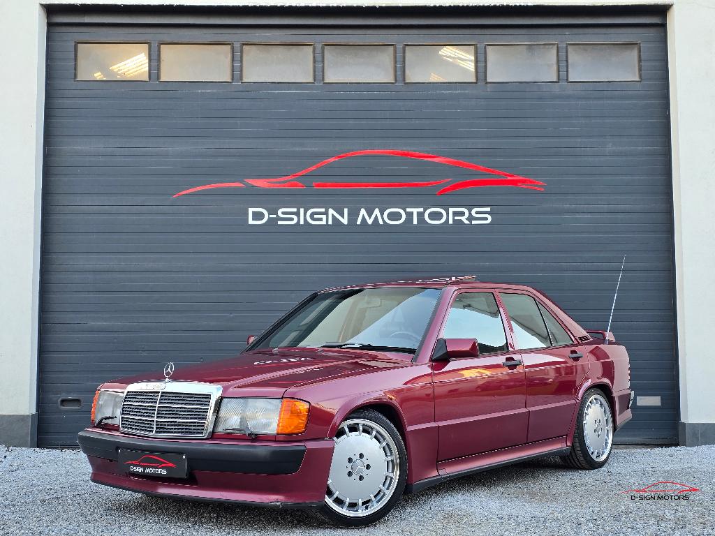 MERCEDES-BENZ 190 E 2.5-16v (204ch) 1989 130.500km !!, Achat, Noir, Berline, Cuir