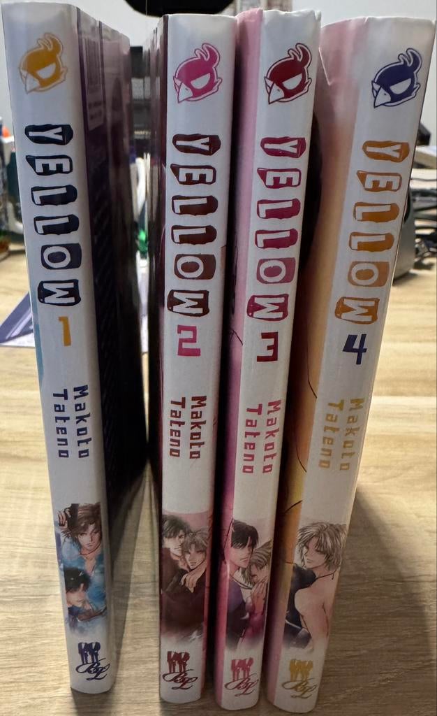 Yellow tomes 1 à 4, Enlèvement ou Envoi