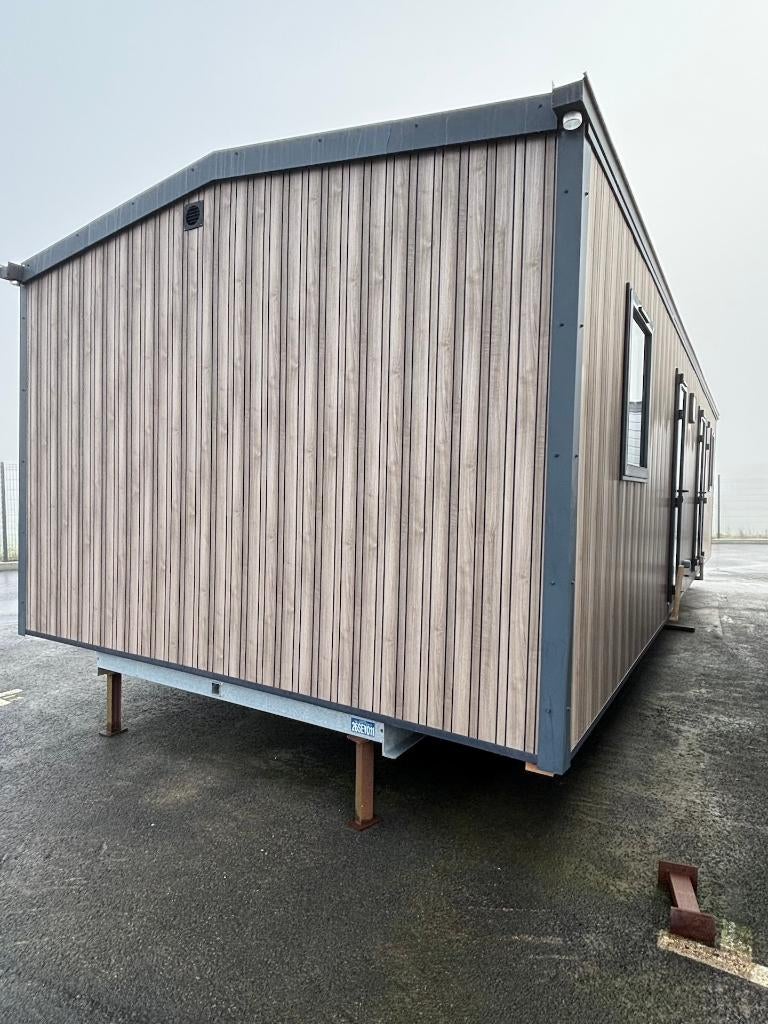 Mobil-home New Seychelles Tobacco - 3 chambres - 1080x400 cm, Caravanes & Camping, Caravanes résidentielles, Jusqu'à 6