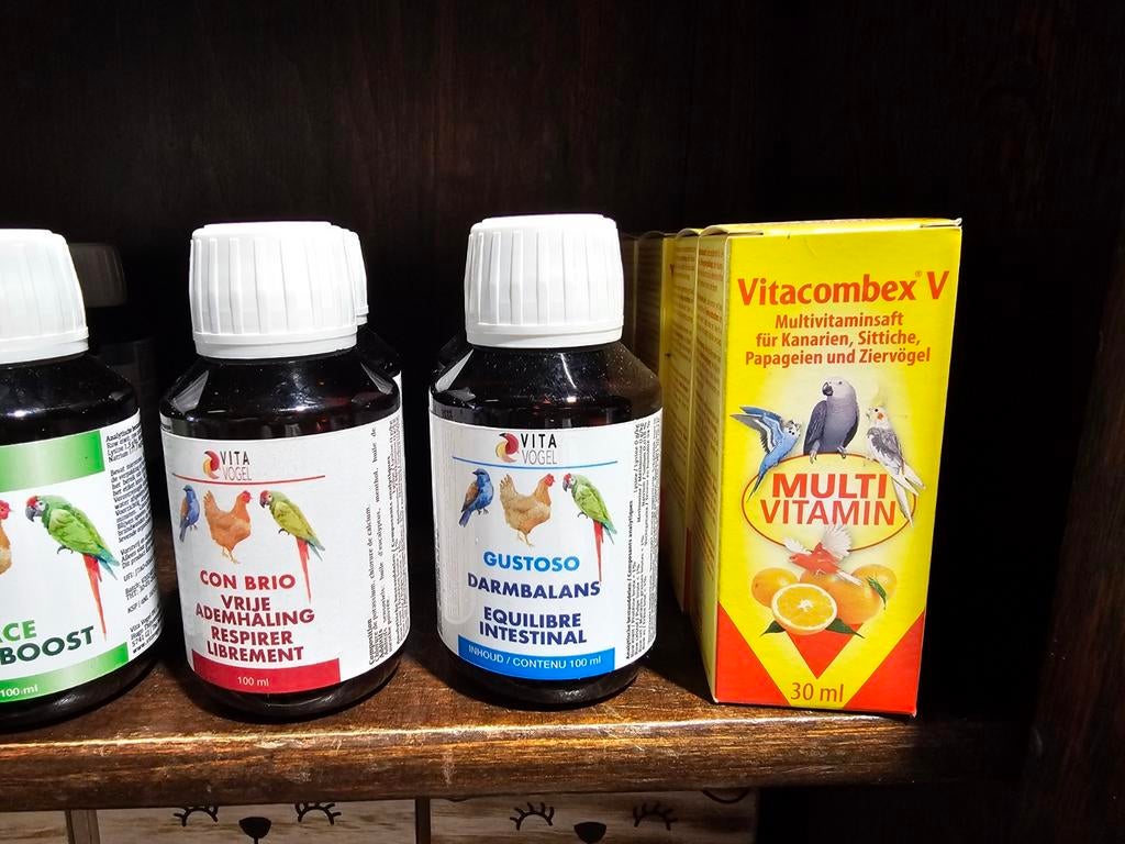 Combex V multi vitamine 30ml - Quiko, Animaux & Accessoires, Oiseaux | Accessoires, Enlèvement