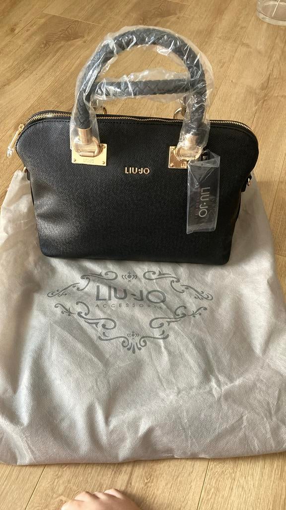 Zwarte handtas Liu Jo, Handtassen en Accessoires, Tassen | Damestassen, Ophalen, Nieuw, Handtas