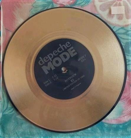 7'', 33rpm, Depeche Mode, interview 83. LIMITED EDITION., Enlèvement ou Envoi, Comme neuf