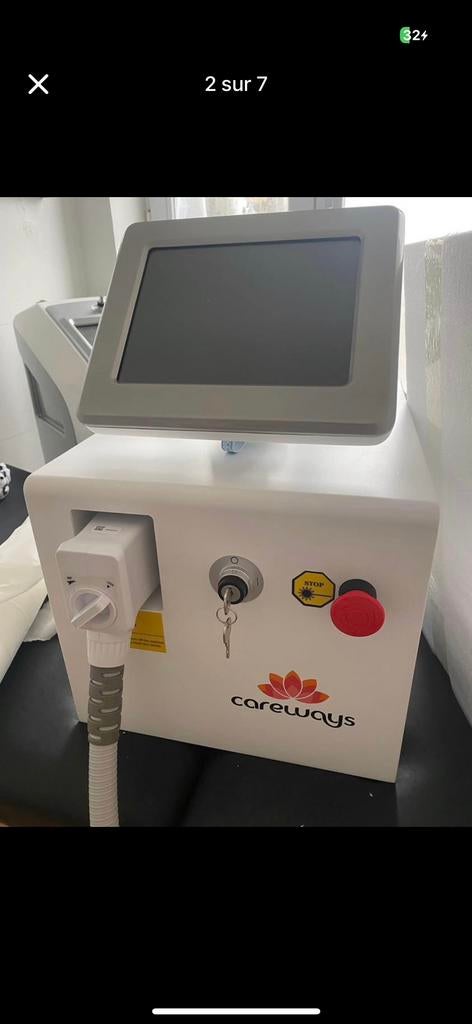 Machine Epilation laser diode, Enlèvement, Comme neuf