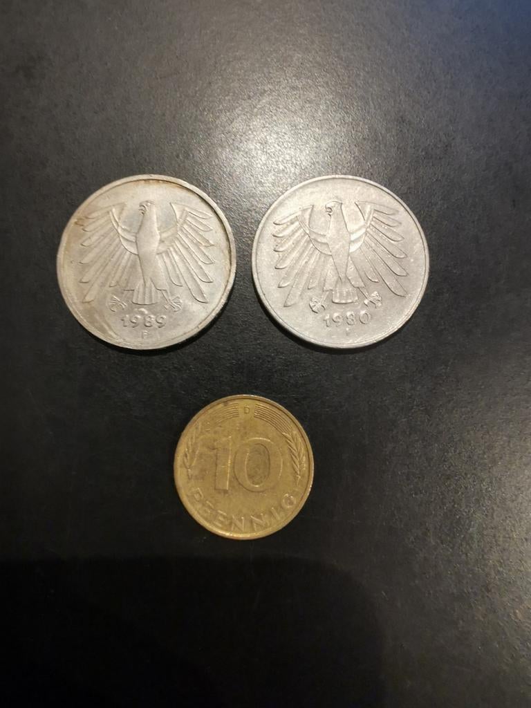Munten uit Duitsland, Postzegels en Munten, Ophalen of Verzenden, Duitsland