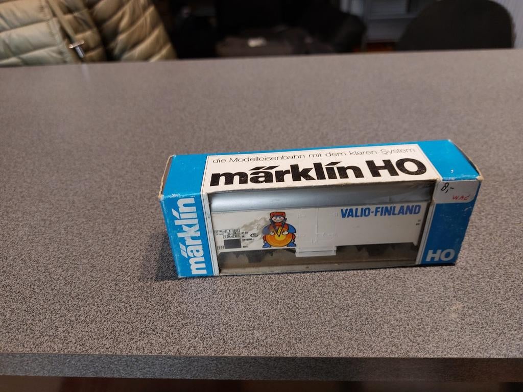 Marklin koelwagon NMBS, Ophalen