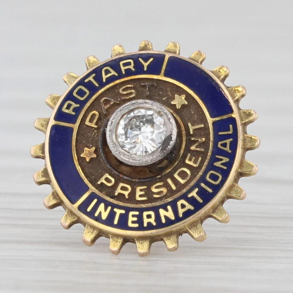 Ancien président international du Rotary Club, Collections, Enlèvement, Neuf