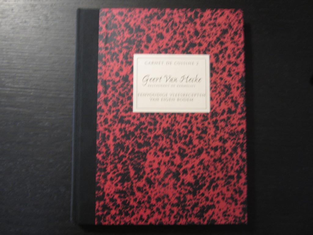 Carnet de cuisine 2 -Geert Van Hecke- De Karmeliet, Boeken, Verzenden