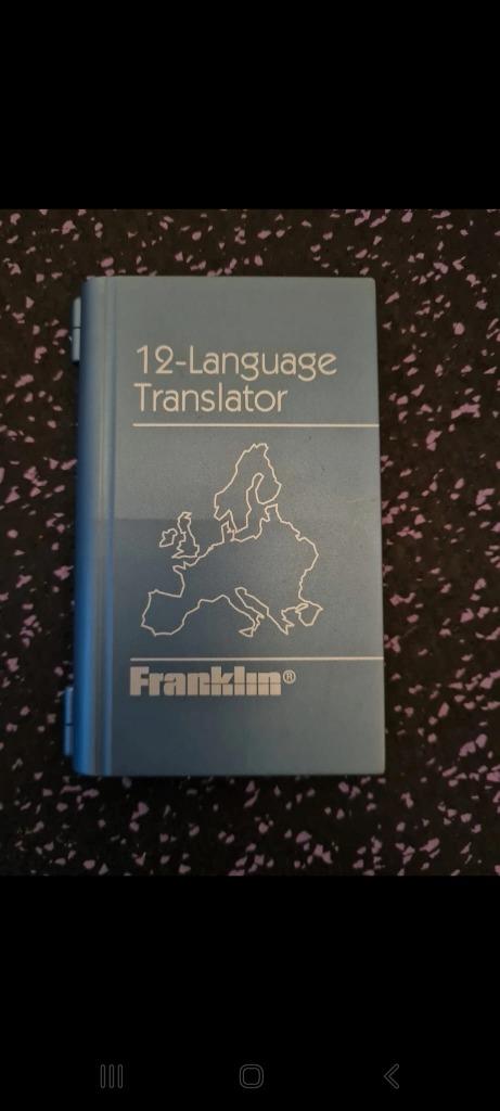 Traducteur de poche Franklin TG-470, Enlèvement ou Envoi, Utilisé