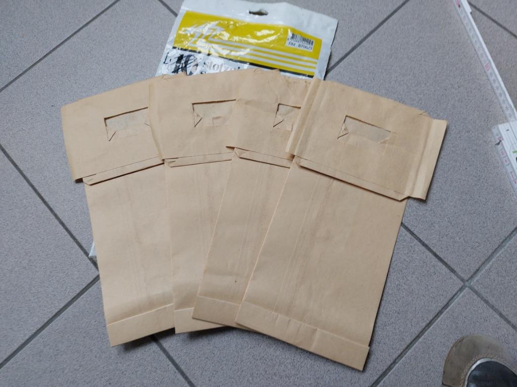 4 stofzuigerzakken voor Philips stofzuiger serie HR6, Enlèvement, Neuf, Sac à poussière, Aspirateur