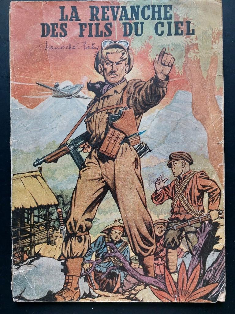 BUCK DANNY 1953 revanche des fils du ciel noté 1942 moyen, Livres, Enlèvement ou Envoi