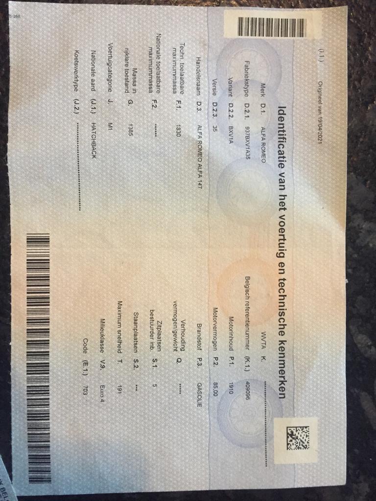 Alfa 147 jtd met 170000 km te koop, Computers en Software, Besturingssoftware, Gebruikt, Ophalen