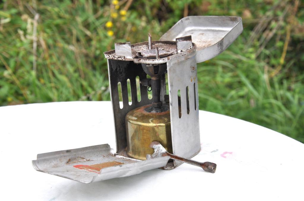 ancien réchaud de camping en aluminium, Enlèvement ou Envoi, Utilisé