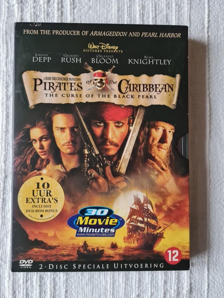 Dvd Pirates of the Caribbean 2 dvd's, Cd's en Dvd's, Ophalen of Verzenden, Zo goed als nieuw
