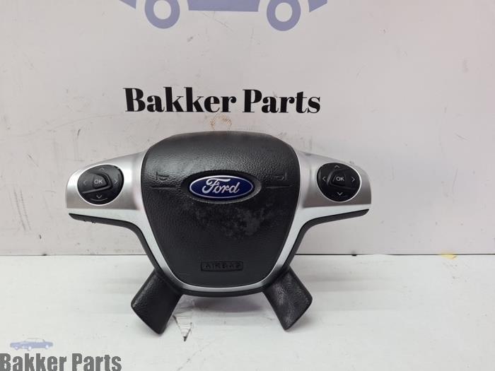 Airbag gauche (volant) d'un Ford Focus, -, -, 3 mois de garantie, -