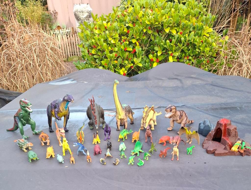 Verzameling Dinosaurissen, Ophalen