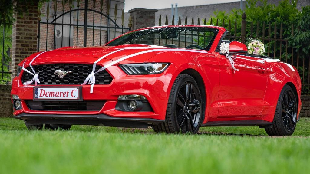 Location voiture Ford Mustang cabriolet  mariage, Services de chauffeur