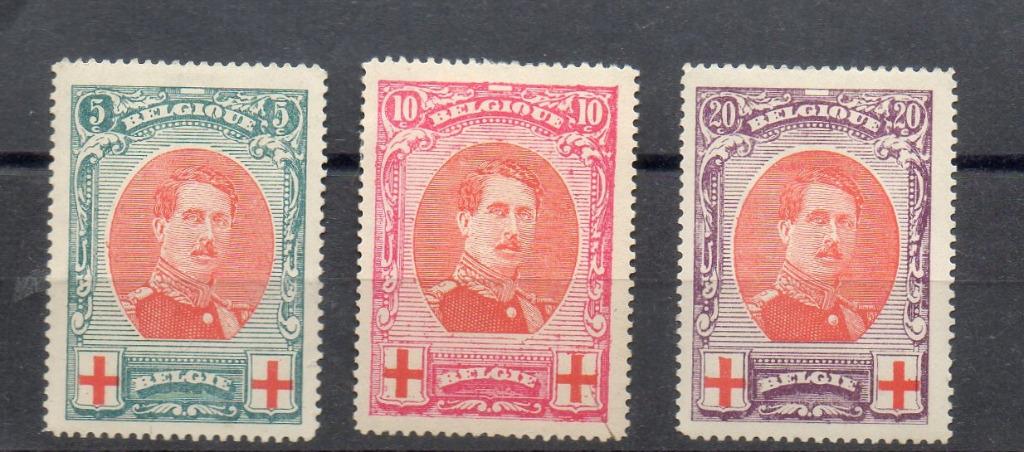 Année 1915 : 132-134 * - Croix-Rouge, Enlèvement ou Envoi, Croix-Rouge
