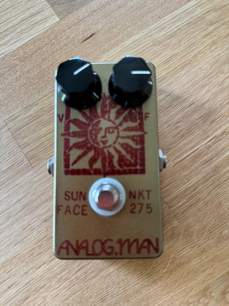 Analog Man Sun Face NKT275 Red dot, Ophalen of Verzenden, Distortion, Overdrive of Fuzz
