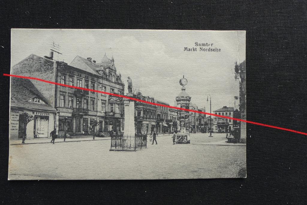 Postkaart 3/10/1918 Samter Szamotuly Duitsland Polen WO I, Ophalen of Verzenden, Voor 1920, Gelopen, Duitsland