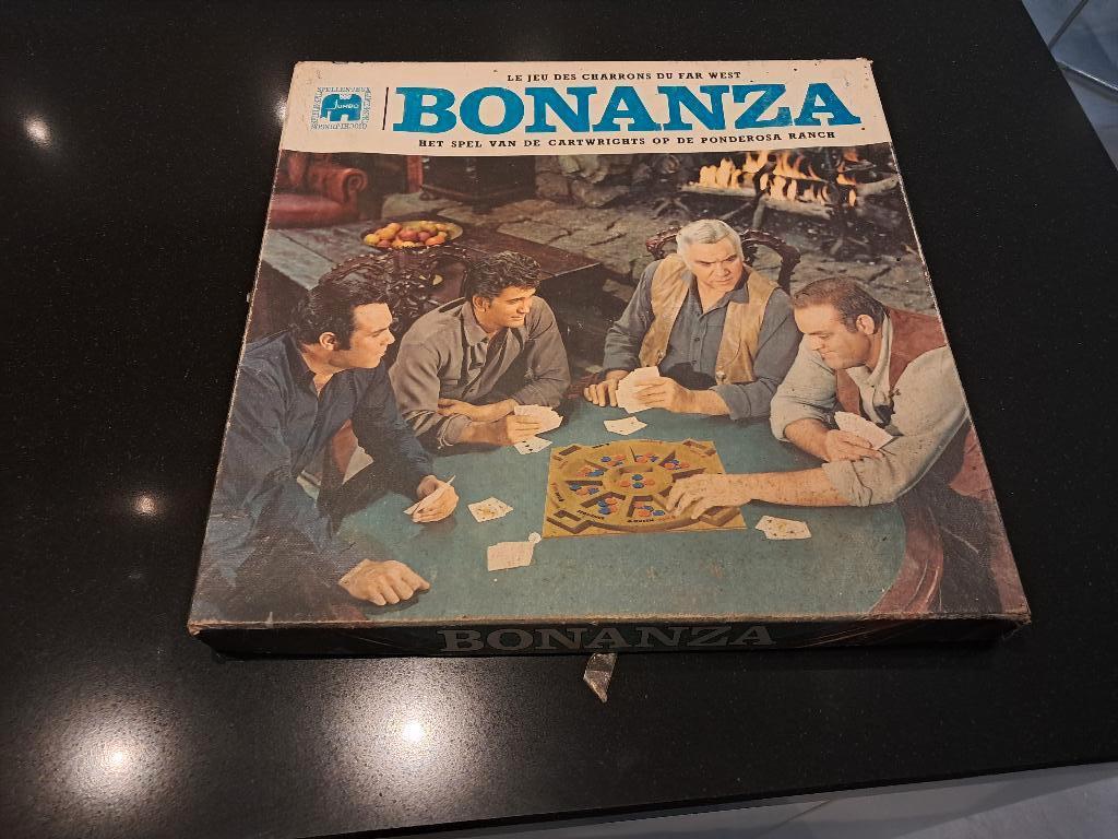 Bonanza gezelschapsspel 1964 - Jumbo, Enlèvement, Utilisé, Jumbo