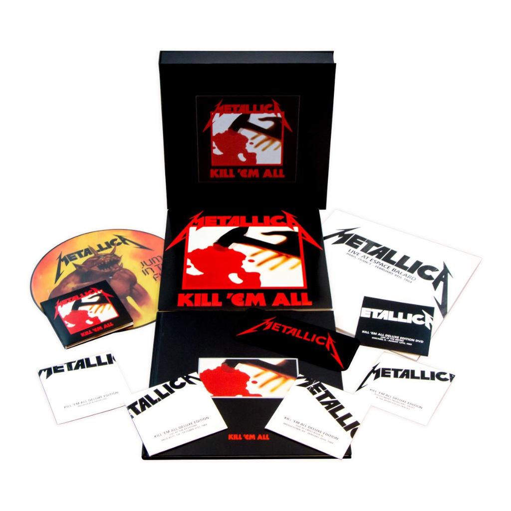 5Cd + Dvd + Vinyl 4LP Metallica Kill Em All Box Set NIEUW, Cd's en Dvd's, Ophalen of Verzenden, Nieuw in verpakking, Boxset
