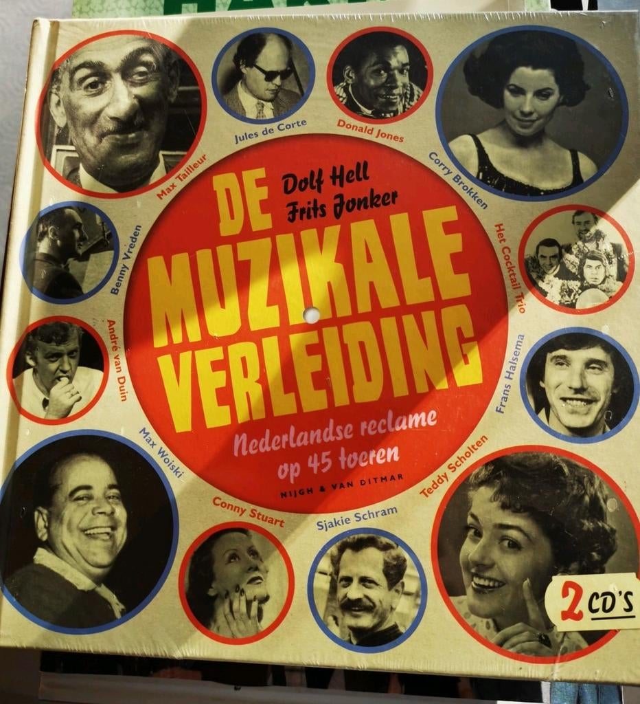 Dolf Hell, Frits Jonker- De muzikale verleiding, Dolf Hell; Frits Jonker, Nieuw, Ophalen of Verzenden, Media