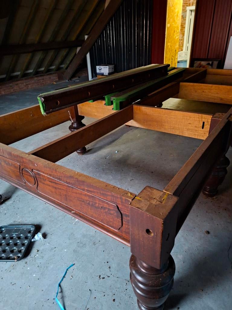 Snooker compleet met doek keu strijkijzers, Sports & Fitness, Billards & Billards américains, Enlèvement, Utilisé, Table de snooker