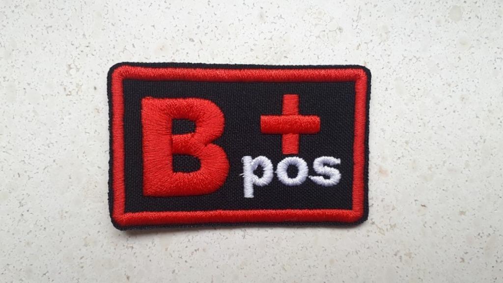 Patch bloedgroep B pos +, Ophalen of Verzenden, Nieuw, Hotfix applicaties