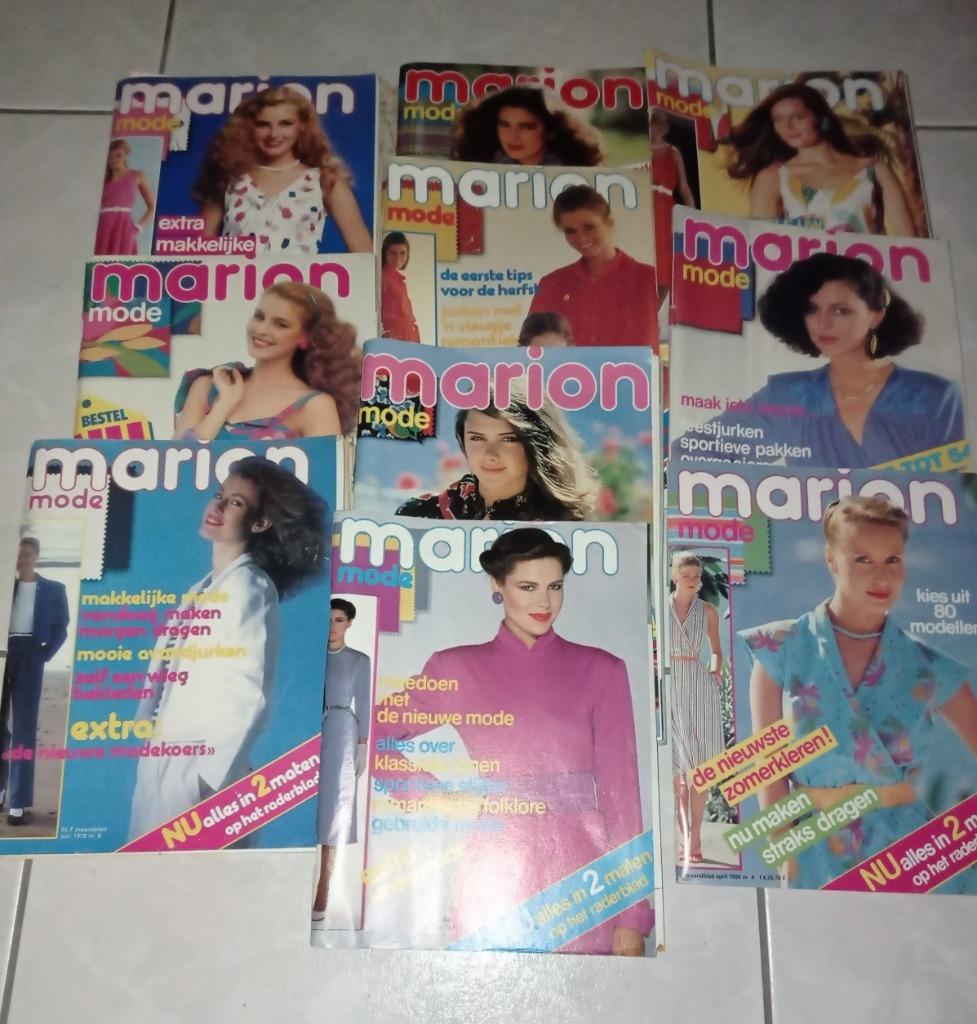 Oude naaitijdschriften met bijhorende patronen, Ophalen of Verzenden