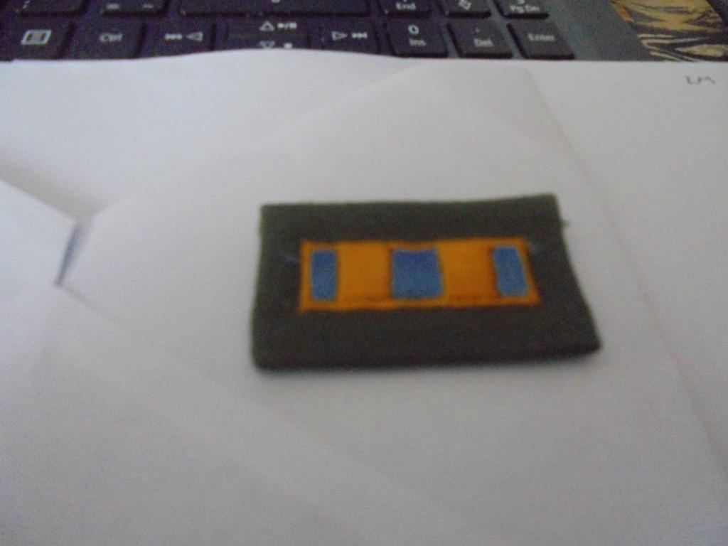 kraag chef warrant W-3, Enlèvement ou Envoi, Armée de terre, Emblème ou Badge