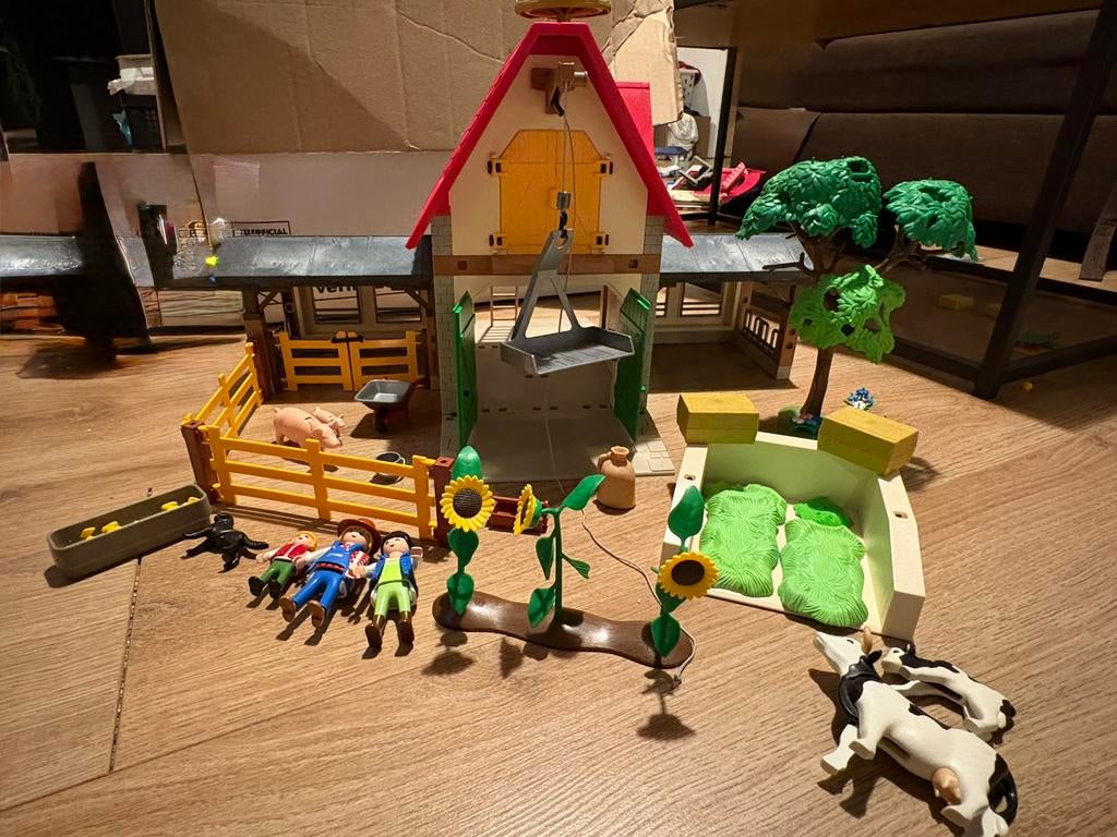 Playmobil 4490 Grande ferme avec animaux, Enfants & Bébés, Jouets | Playmobil, Comme neuf, Enlèvement ou Envoi