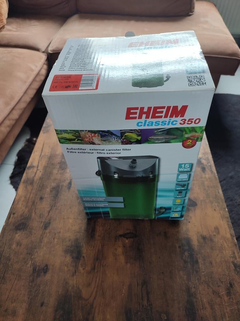 EHEIM Classic 350 – externe aquariumfilter, Dieren en Toebehoren, Ophalen of Verzenden, Zo goed als nieuw