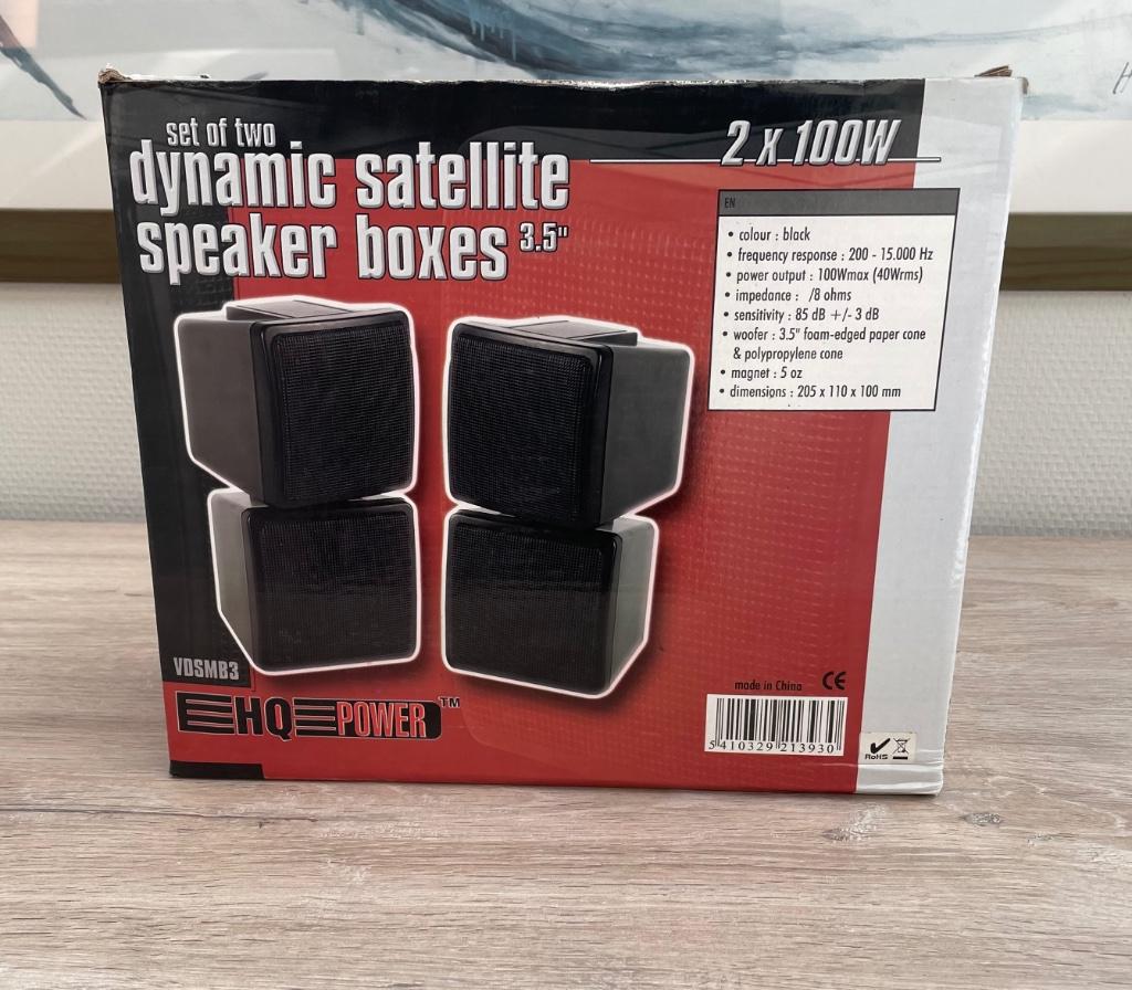 Set Satelliet speakers, Audio, Tv en Foto, Ophalen, Nieuw, 60 tot 120 watt, Overige merken