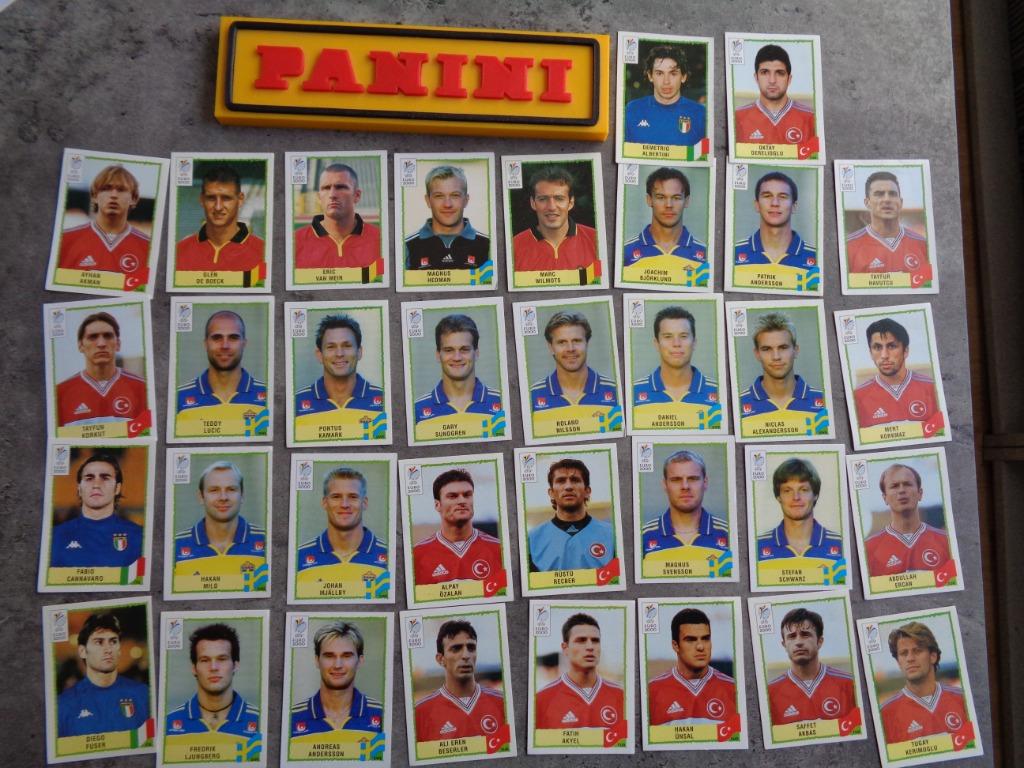 Autocollants de football PANINI Championnat d'Europe EURO 20, Envoi