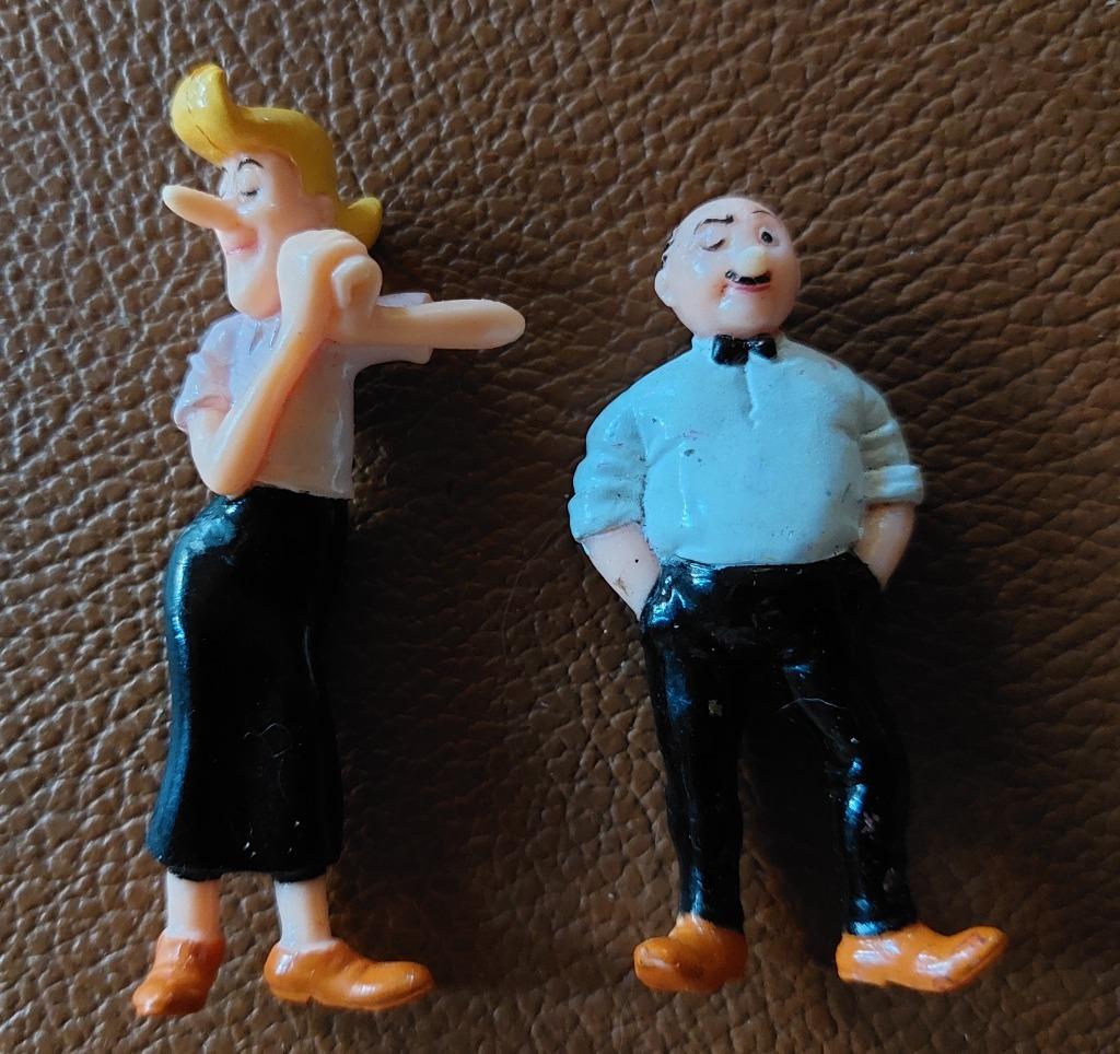 Suske en Wiske - Nutricia - Sidonia en Lambik, Verzamelen, Stripfiguren, Gebruikt, Beeldje of Figuurtje, Suske en Wiske, Ophalen of Verzenden