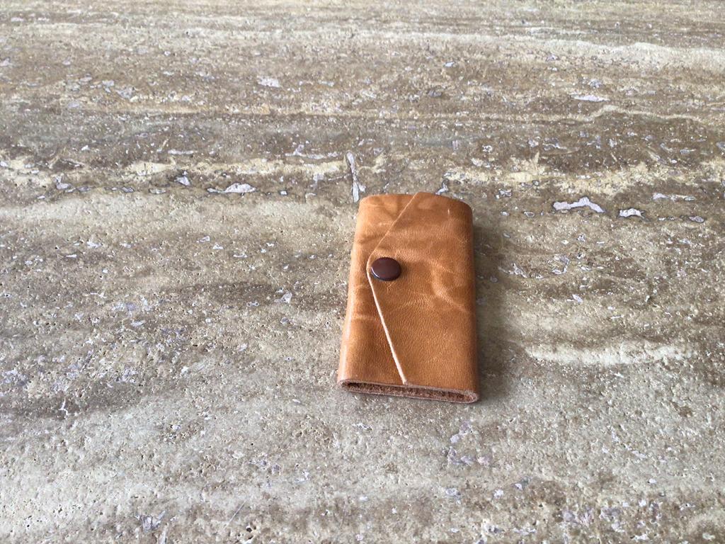 Lederen etui voor sleutels Lourdes, Ophalen of Verzenden, Nieuw, Bruin
