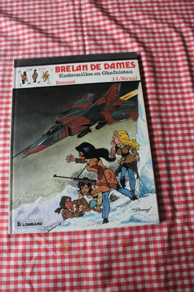 BRELAN de Dames - T4 - Embrouilles en GHAFNISTAN - EO - 1985, Livres, BD, Enlèvement ou Envoi, Une BD, Renaud - vernal, Utilisé