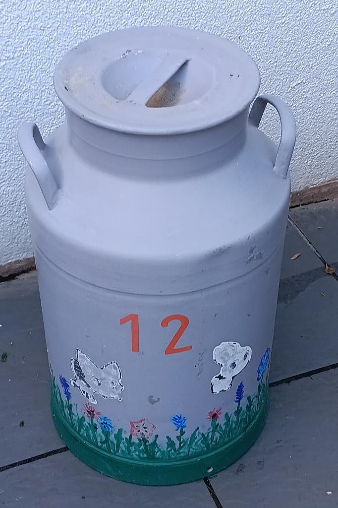 Grote melkkan, Ophalen, Gebruikt