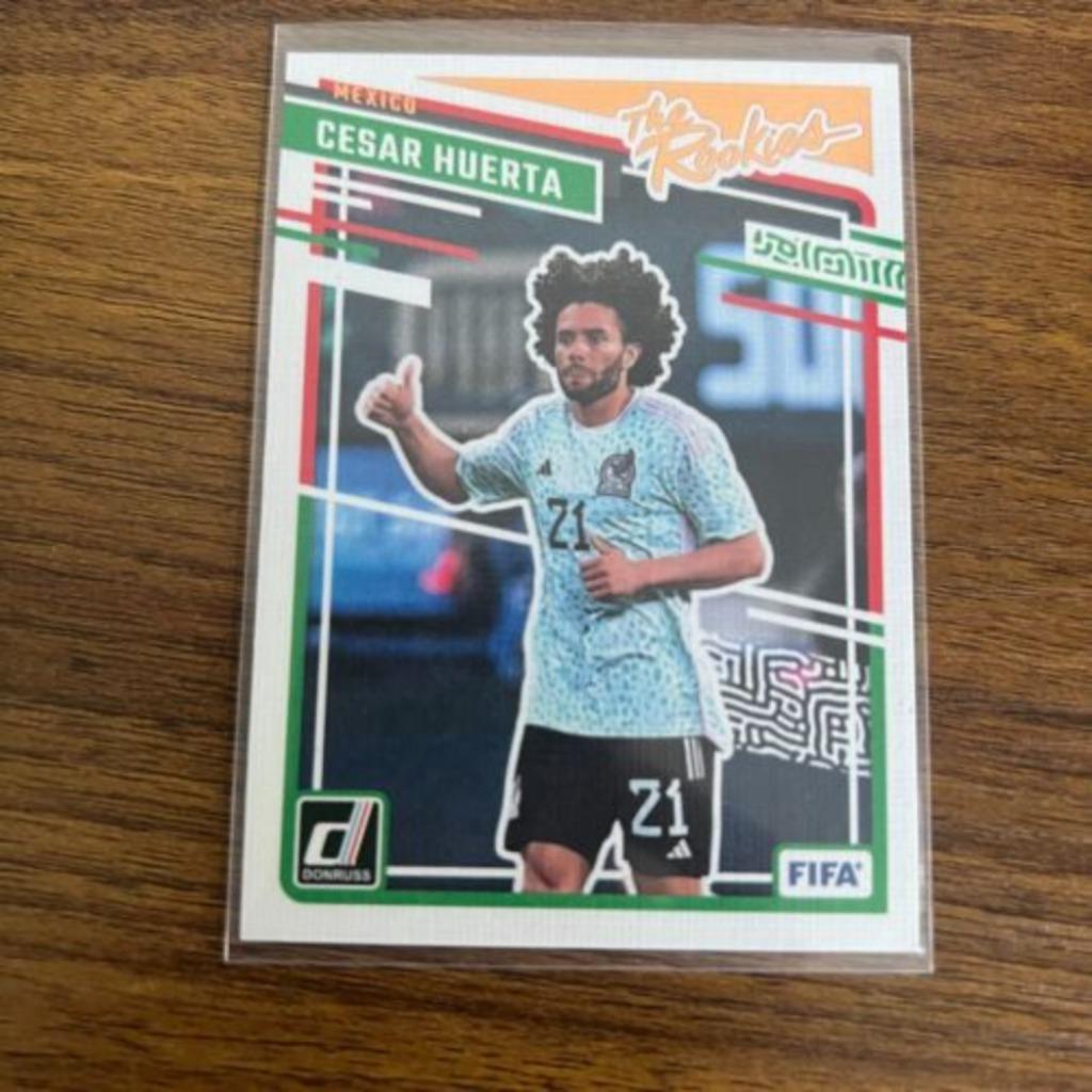23-24 Panini Donruss Soccer The Rookies César Huerta #15, Envoi, Neuf, Image