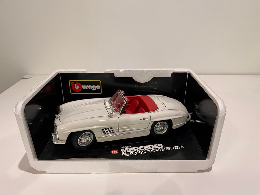 BBURAGO DIAMONDS Mercedes - Benz 300SL “Roadster” (1957), Enlèvement ou Envoi, Comme neuf, Burago
