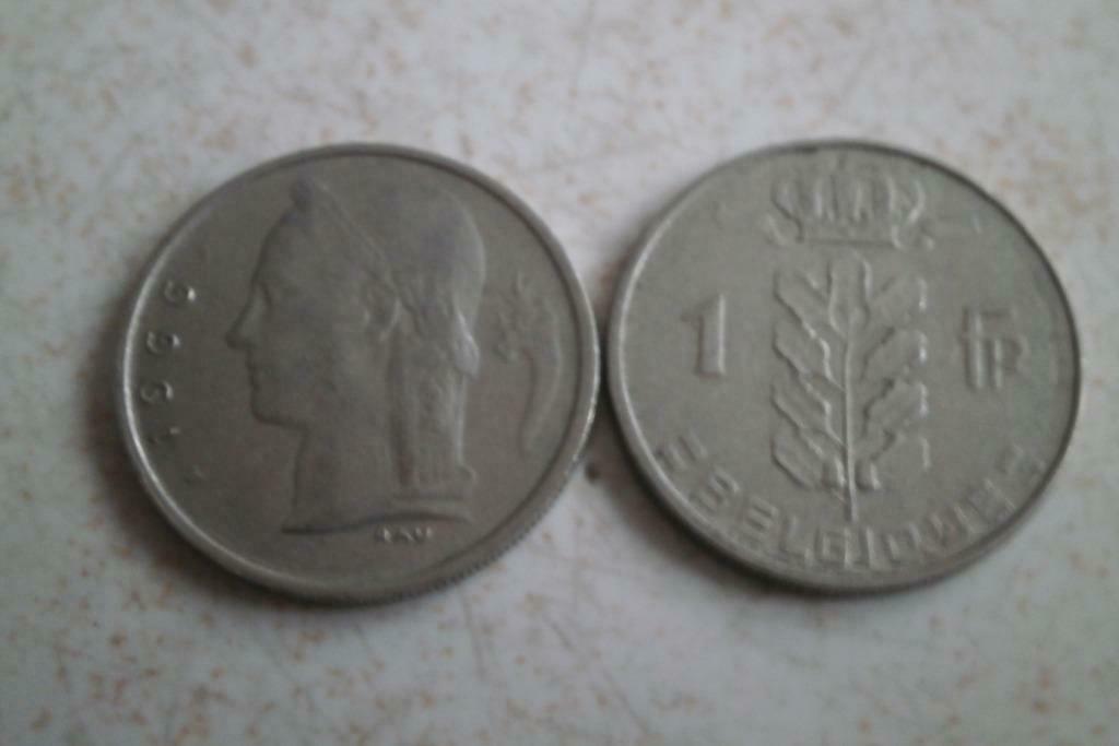 pièce 1 francs Belge, Enlèvement ou Envoi