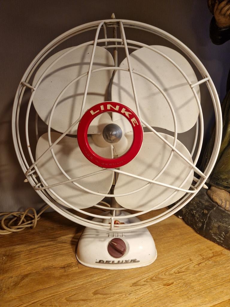 Grote zware vintage ventilator Paul Linke, Antiek en Kunst, Ophalen of Verzenden