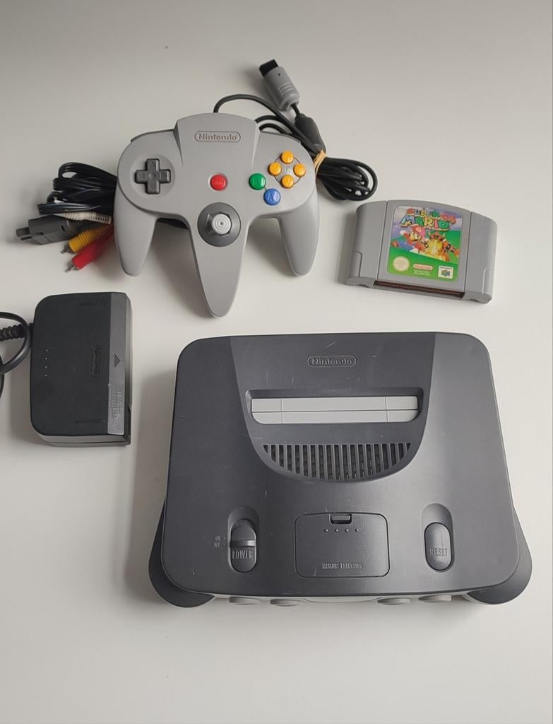 N64 et jeu Mario, Consoles de jeu & Jeux vidéo, Consoles de jeu | Nintendo 64, Enlèvement ou Envoi