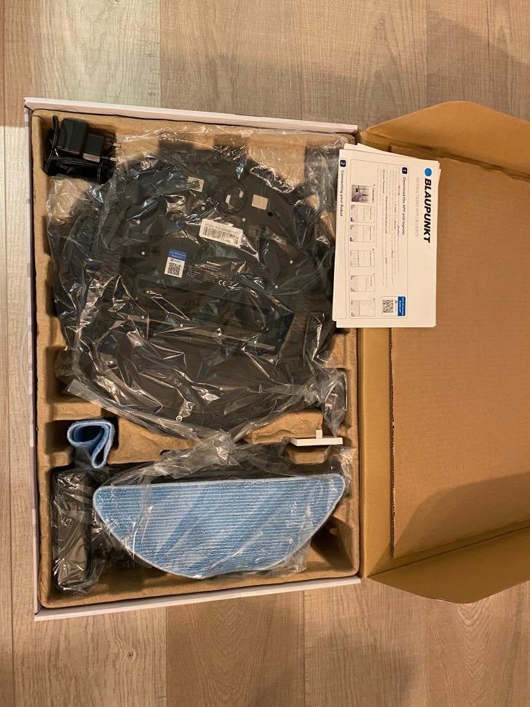 Robotstofzuiger Blaupunkt Bluebot, Ophalen, Overige merken, Inclusief accessoires, Zo goed als nieuw