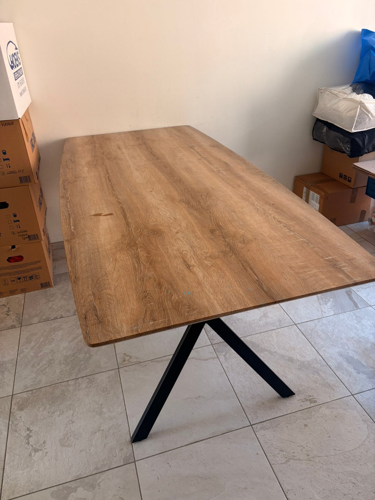 Eettafel mag GRATIS opgehaald worden, Enlèvement, Utilisé, Cinq personnes ou plus, Rectangulaire