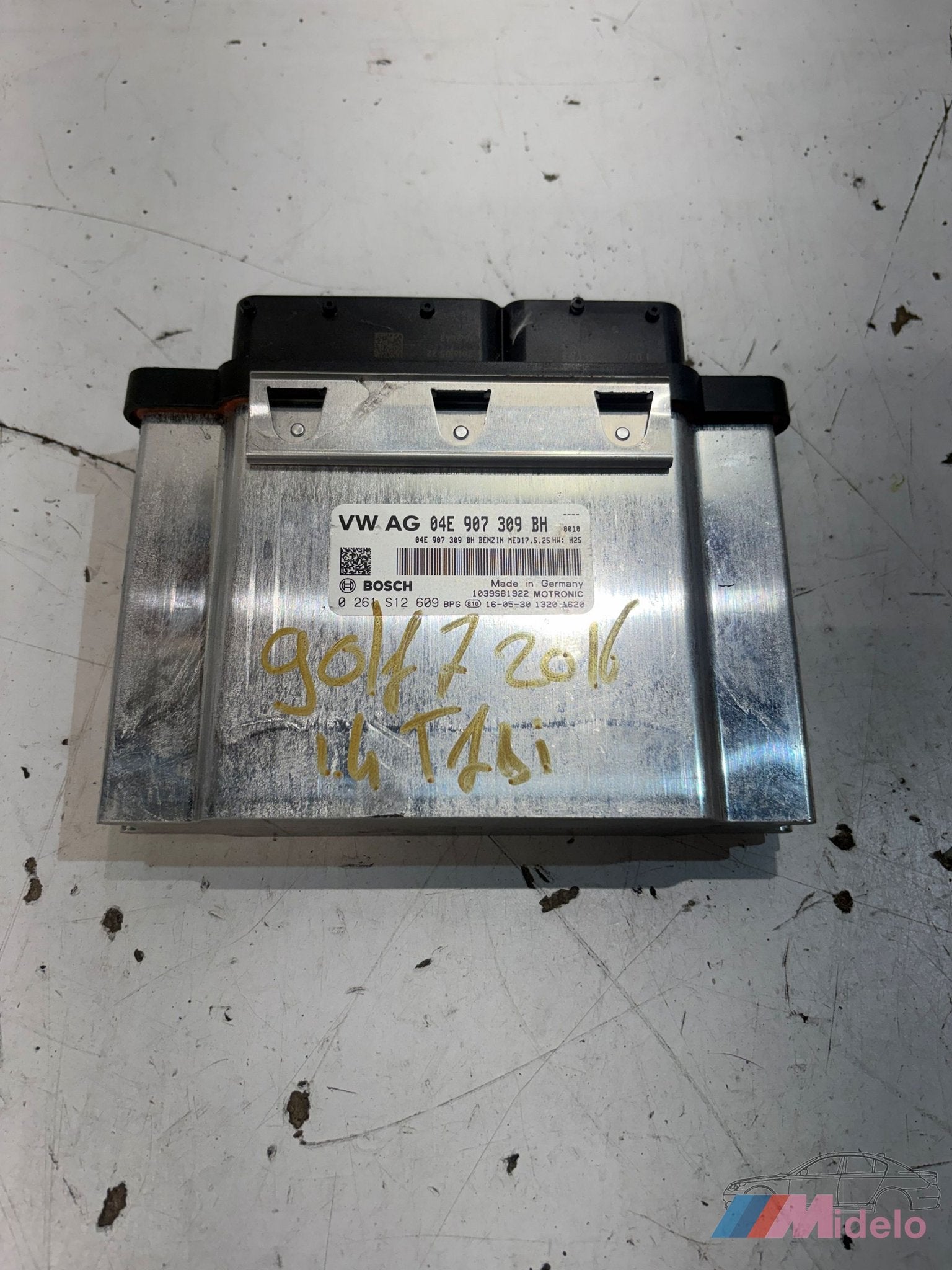 VW GOLF VII MOTORMANAGEMENT COMPUTER 04E907309BH, Gebruikt, -, Volkswagen, -