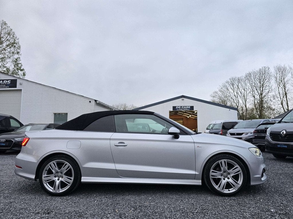 Audi A3 Cabriolet 1.4 TFSI-S line-Sport-seats, 4 zetels, Stof, Gebruikt, Cabriolet