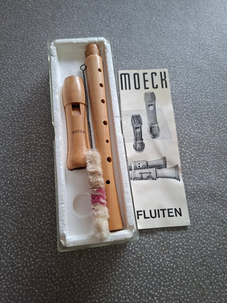 Flûte à bec soprano « Moeck », Musique & Instruments, Enlèvement, Utilisé, Soprano ou Sopranino